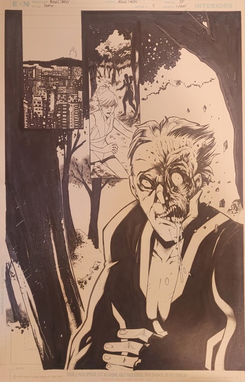 Domino 5 pg. 20 by A: Michael Shelfer Layouts: David Baldeon